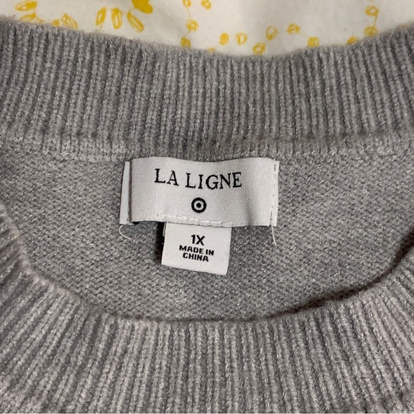 Target X La Ligne Stripe Crewneck Plus Sweater NWOT - Picture 4 of 9